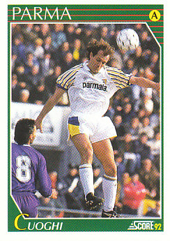 Stefano Cuoghi Parma Score 92 Seria A #205
